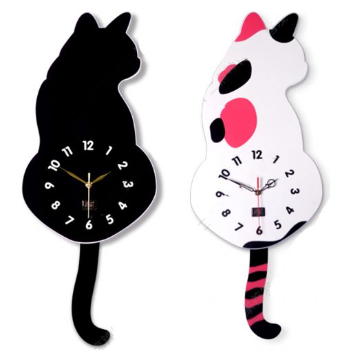 horloge-pendule-queue-chat-hoto1